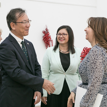 An Exhibition from the Program of The 35th Edition of the Days of Japanese Culture in Bulgaria was Opened at the "Mission" Gallery